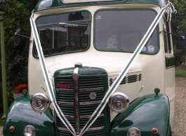 1946 Vintage wedding bus hire in Basingstoke